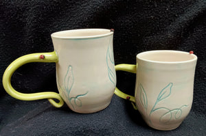 Mug, Vine & Leaf