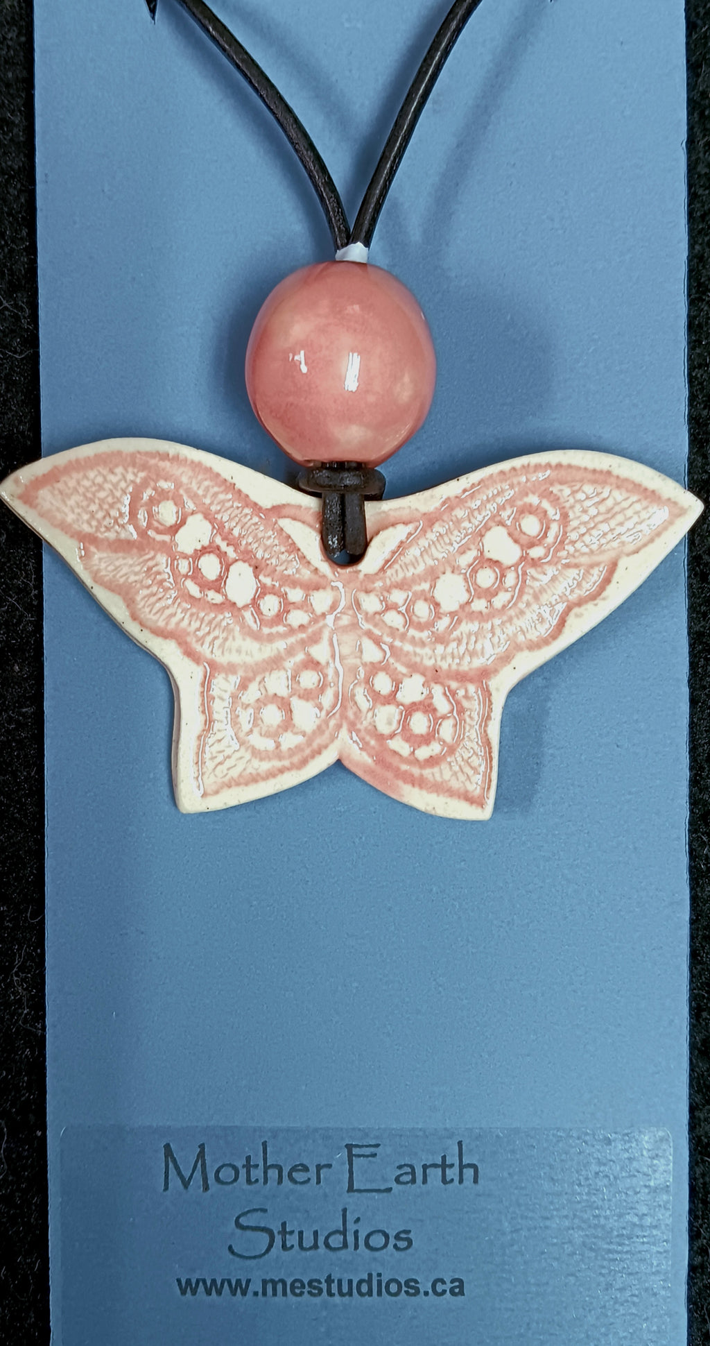 Pendant, Lace Butterfly