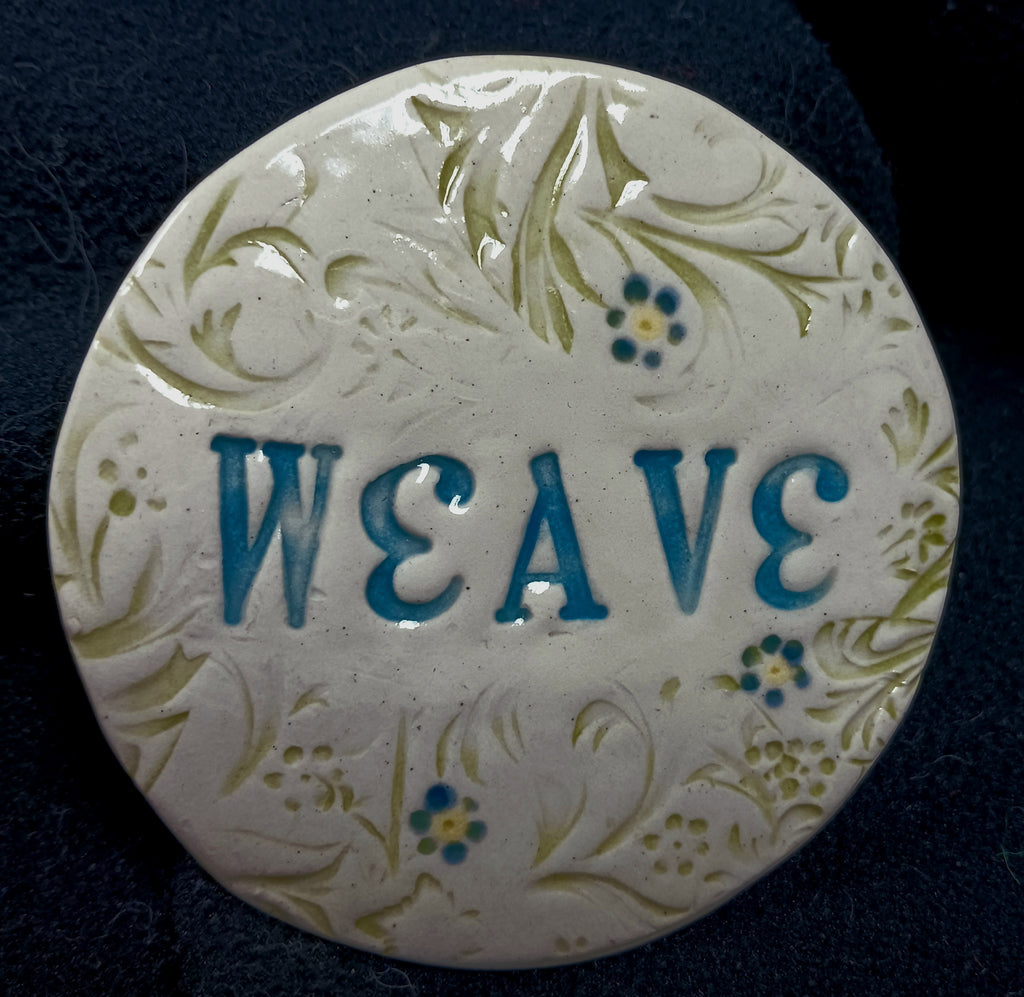 Coaster, for Textile Folks - WEAVE