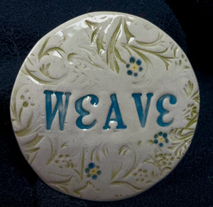 Coaster, for Textile Folks - WEAVE
