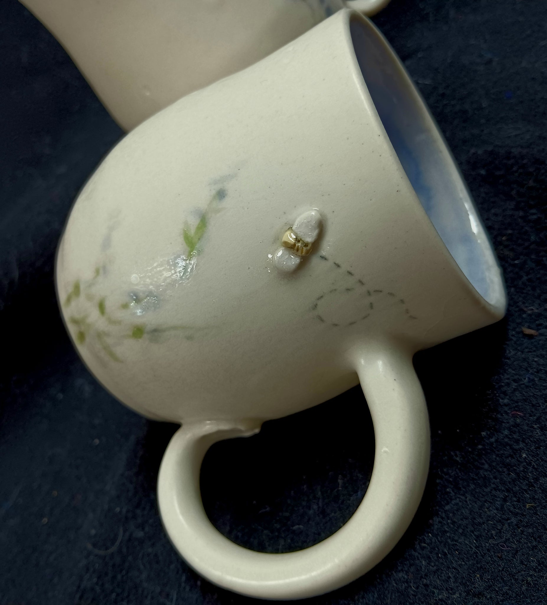 Mug, Lavender with bee