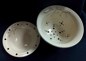 Berry Bowl 4 (Colander) & Dish