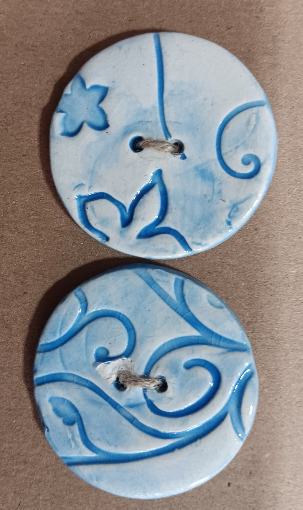 Ceramic Buttons (2) 8