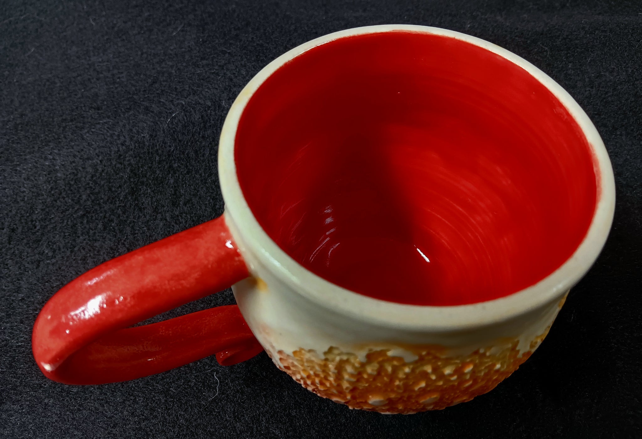 Kitchen: Mug, Crochet Lace texture, 14oz