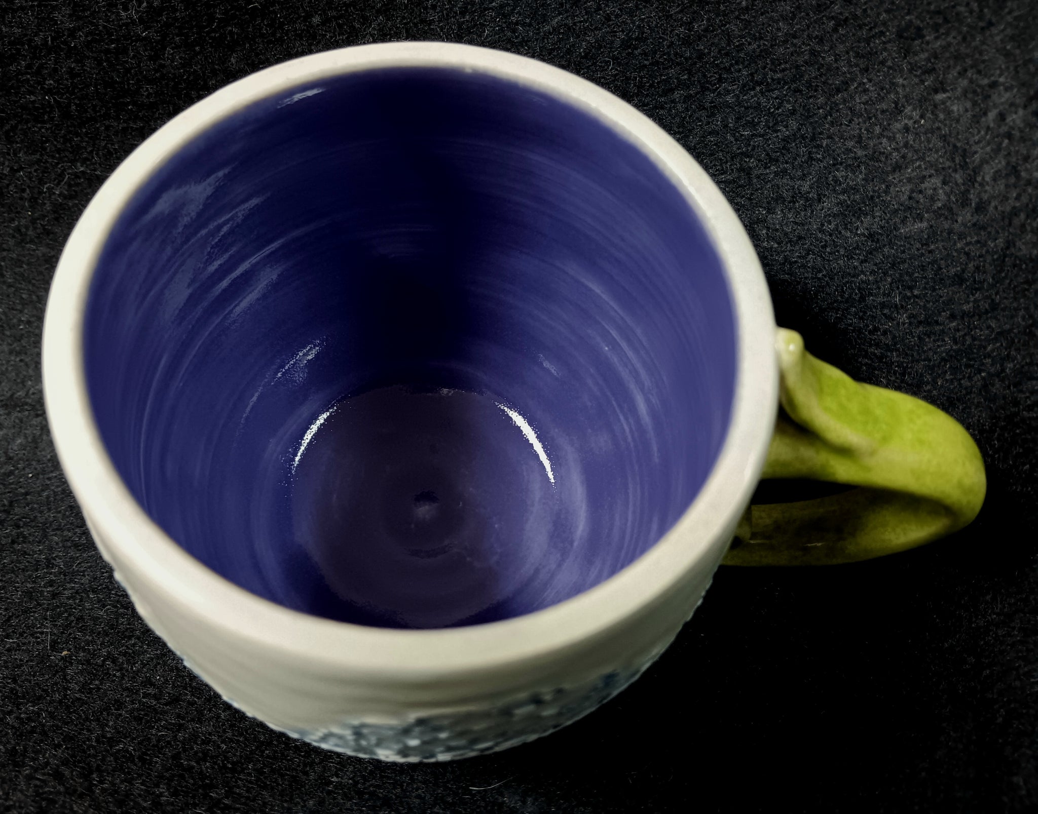 Kitchen: Mug, Crochet Lace texture, 14oz