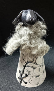 Textile: Decorative Sheep "Zilpah"
