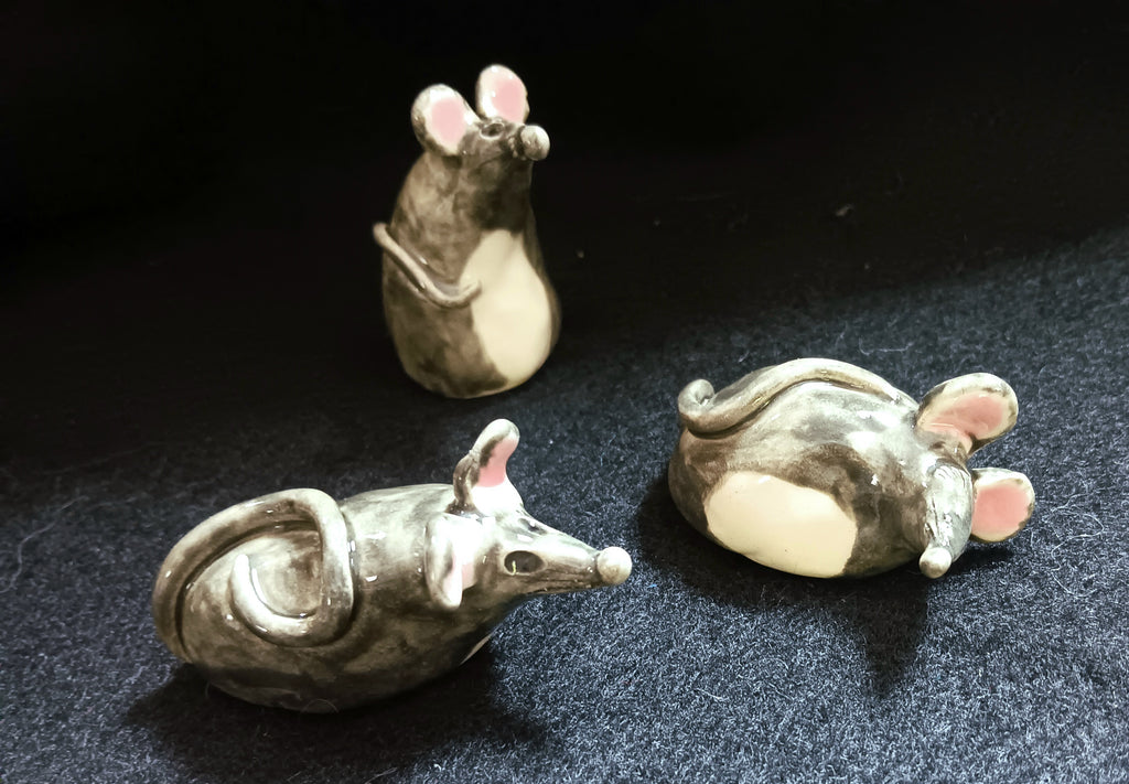 Decorative: Trio of Mice