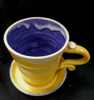 Mug with saucer/plate