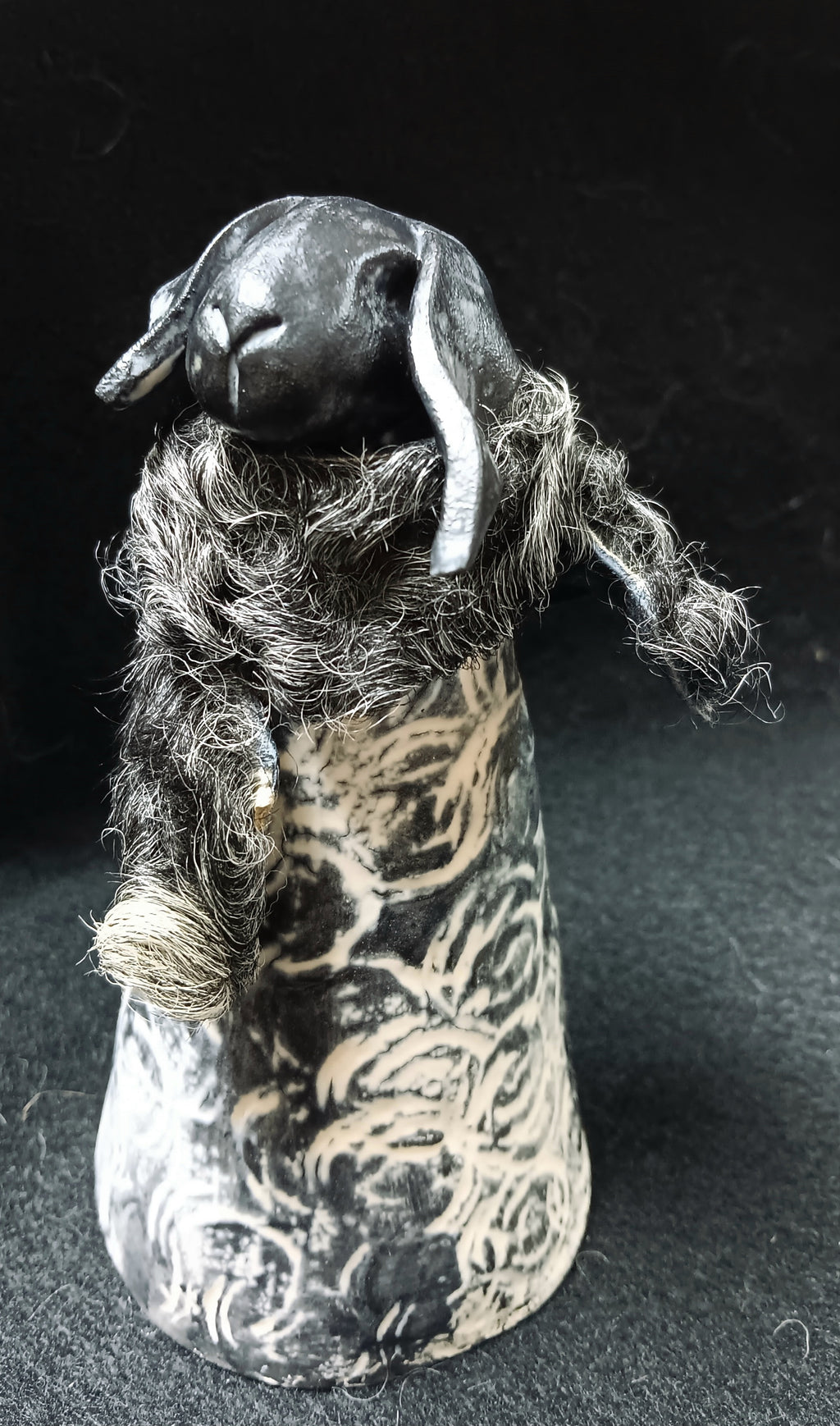 Textile: Decorative Sheep "Ezekiel"
