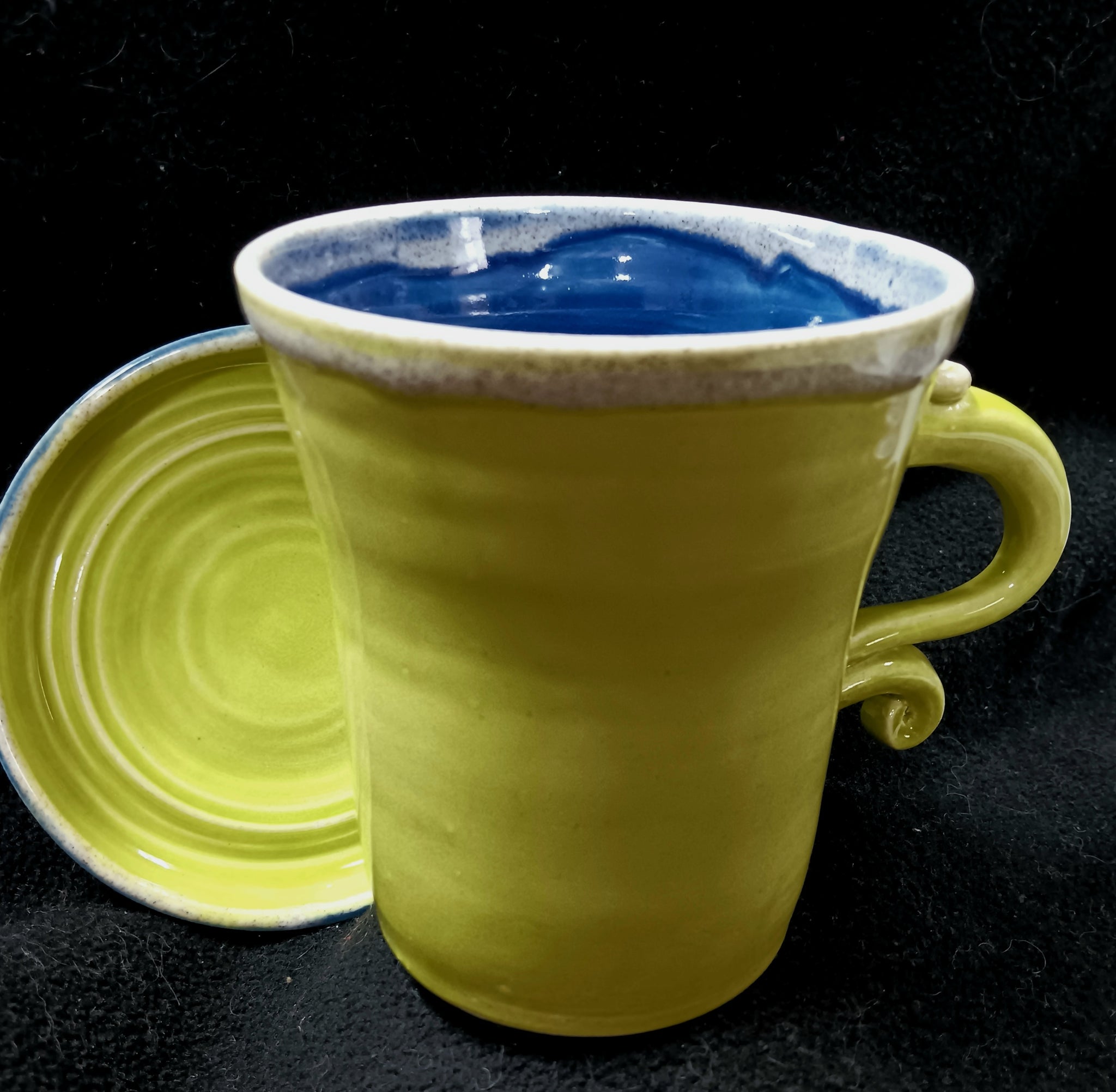 Mug with saucer/plate