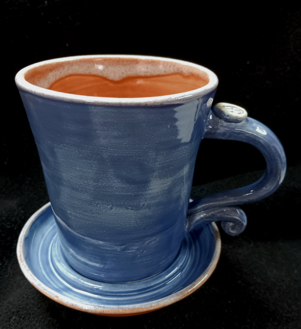 Mug with saucer/plate