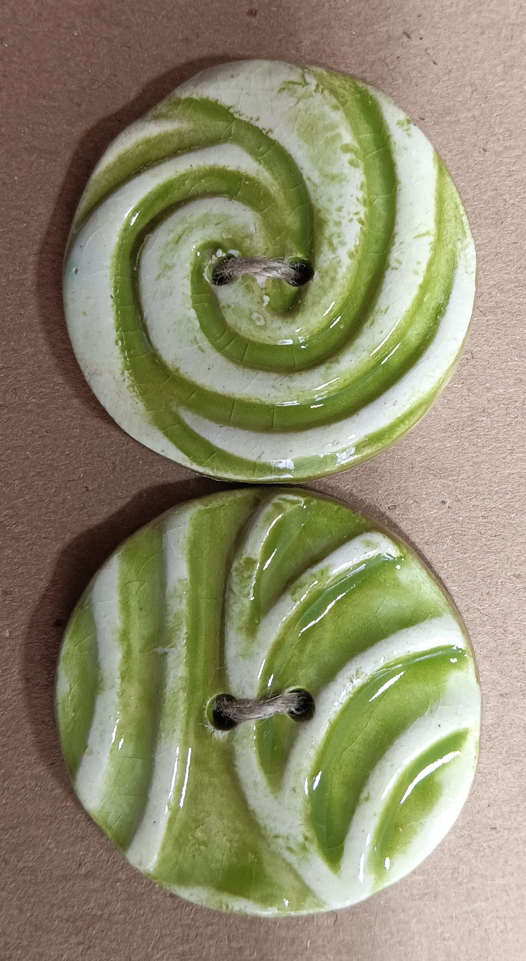 Ceramic Buttons (2) 10