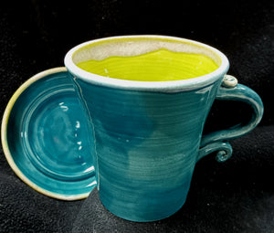 Mug with saucer/plate