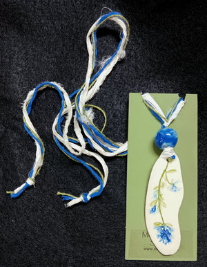 Pendant, with silk tie-up 1