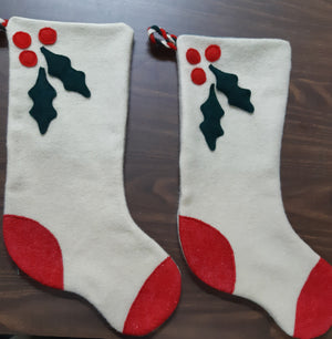 Christmas Stockings, pair ***