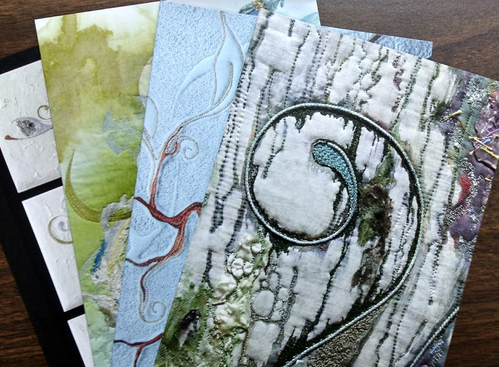Set of 4 Art cards