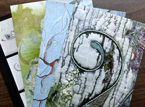 Set of 4 Art cards